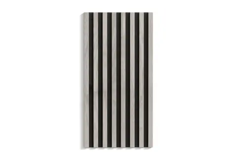 VENTURE DESIGN Toulon vægpanel natbord sort/hvidvasket melamin MDF fra Boboonline.dk
