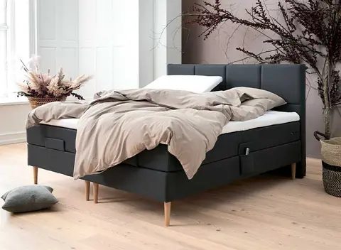 ZensiZone Basic elevationsseng med topmadras fra Møbler.dk