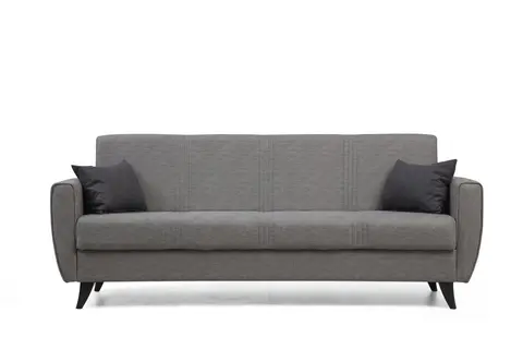 NORDVÄRK Zaden 3 pers. sovesofa lysegrå stof fra Boboonline.dk