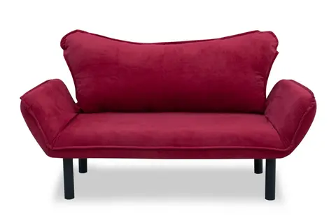 NORDVÄRK Chatto 2 pers. sovesofa rødbrun polyester og plast fra Boboonline.dk