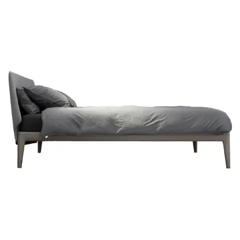 Auping Essential sengeramme Warm grey høj fra Erling Christensen Møbler