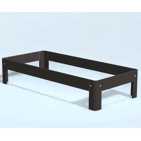 Auping Auronde chocolate brown oak Høj model fra Erling Christensen Møbler