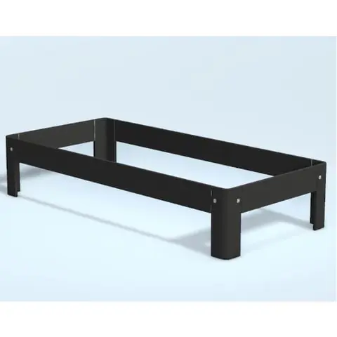 Auping Auronde midnight black oak Høj model fra Erling Christensen Møbler