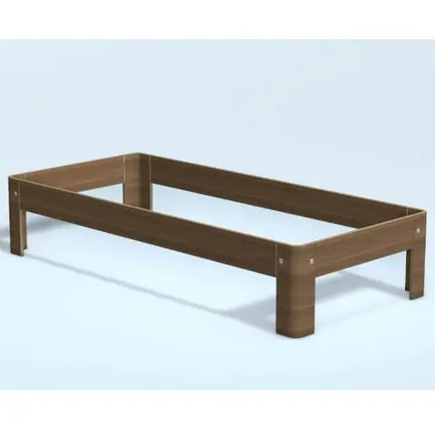 Auping Auronde natural walnut Høj model fra Erling Christensen Møbler
