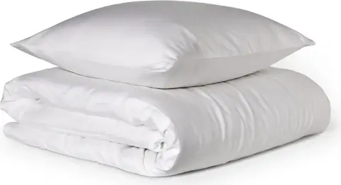 Sengetøj Bremdals Pure Dreams 100 % bambusviskose satinvævning hvid fra Likehome.dk