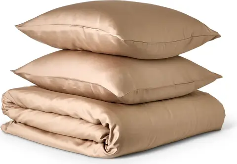 Sengetøjssæt Bremdals Pure Dreams bambusviskose beige fra Likehome.dk