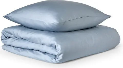Dynebetræk Bremdals Pure Dreams Lyseblå Satinvævet 100% Bambusviskose fra Likehome.dk