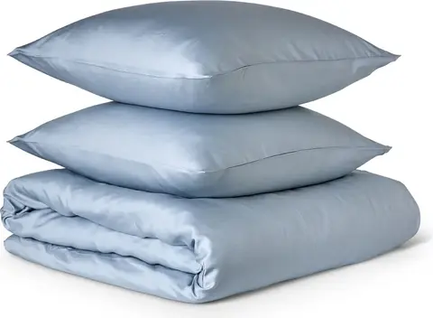 Dynebetræk Bremdals Pure Dreams 100% bambusviskose lyseblå fra Likehome.dk