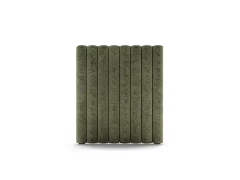 Sengegavl Micadoni Mistero til enkeltseng grøn chenille Perfect Harmony fra Likehome.dk