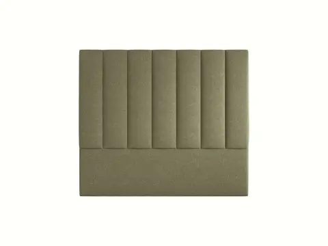 Sengegavl Micadoni Marl Eden 12 Olive chenille, olivengrøn, 3D-struktur fra Likehome.dk