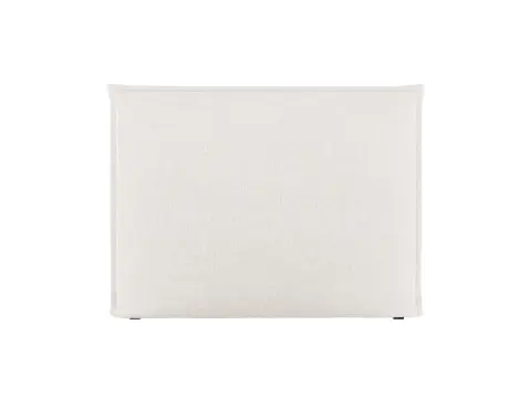 Sengegavl Micadoni Monica chenille Eden 2 Pearl lys beige fra Likehome.dk