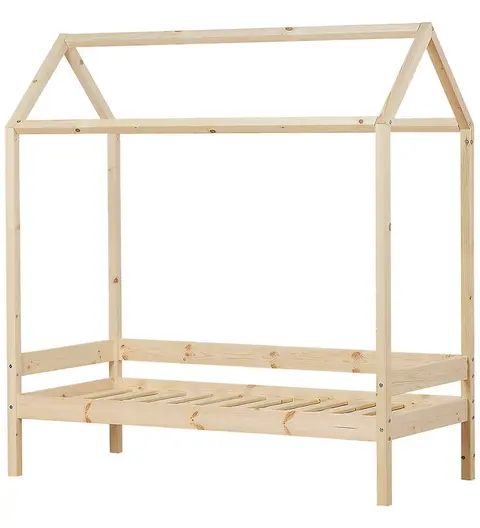 Hoppekids Husseng Eco Comfort x76 cm Natural Wood fra Kids-world
