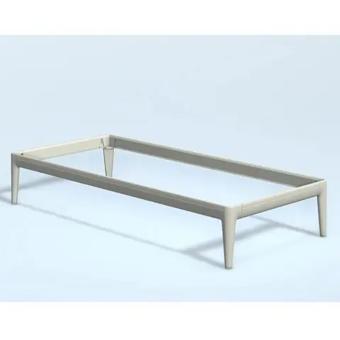 Auping Essential sengeramme Pure White Høj model fra Erling Christensen Møbler