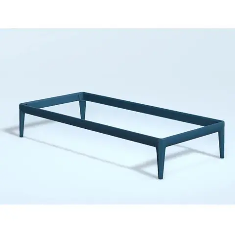 Auping Essential sengeramme Royal Blue Høj model fra Erling Christensen Møbler