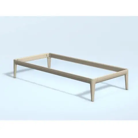 Auping Essential sengeramme Beige Høj model fra Erling Christensen Møbler