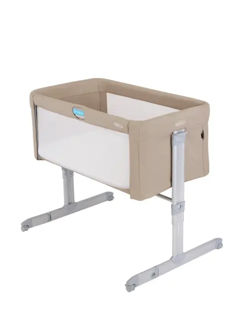 Graco Sweet2sleep Bedside Crib Oat fra BabySam
