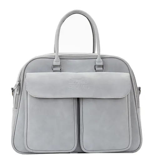 Bizzi Growin Pusletaske/Rejseseng POD Whisper Grey fra Kids-world