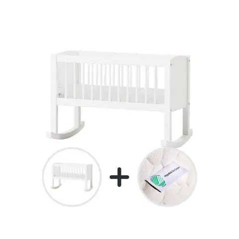 Hoppekids Vugge m. ECO Dream Madras fra Mammashop