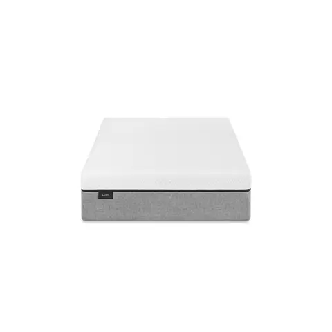 KAVE HOME Eva memory foam madras hvid stof fra Boboonline.dk