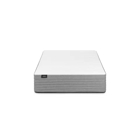 KAVE HOME Juno Pocket springmadras hvid stof fra Boboonline.dk