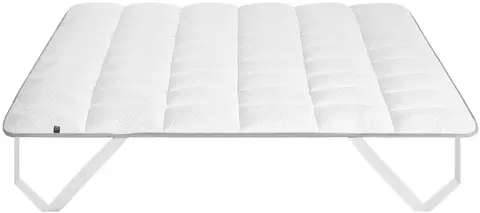 Topmadras Kave Home Freya 4 cm memoryskum hvid hypoallergen antibakteriel fra Likehome.dk