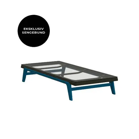 Auping Original royal blue Høj model fra Erling Christensen Møbler