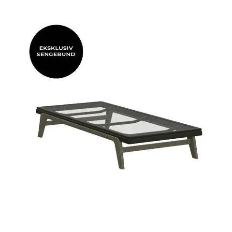 Auping Original Warm grey Høj model fra Erling Christensen Møbler