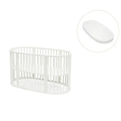 Stokke® Sleepi V3 Seng Uden Hjul Inkl. Madras fra BabySam
