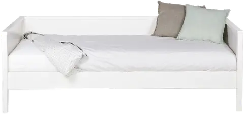 Sofaseng 1-person WOOOD Nikki hvidt fyrretræ fra Likehome.dk