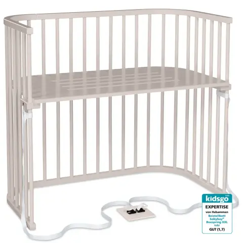 Side by side seng Boxspring XXL fra BabySam