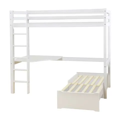 Hoppekids ECO Dream MEGA Seng m. Lounge Modul og Bordplade fra Mammashop