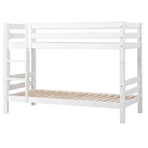Hoppekids ECO Luxury Køjeseng 150 cm. Fleksibel Indlægsbund fra Loukrudt