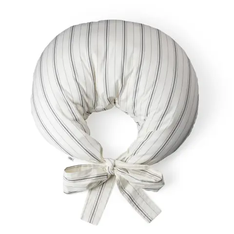 Sebra Amningspude Kapok Cream Stripe fra BabySam