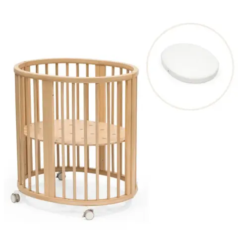 Stokke Sleepi Mini Seng V3 Med Madras fra BabySam